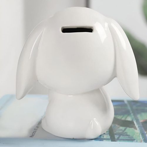 Design élégant de tirelire lapin