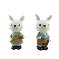 tirelire lapin colorée