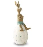 Tirelire Lapin Déco en résine