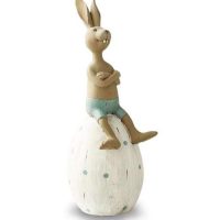 Tirelire Lapin Déco en résine