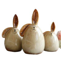 tirelire lapin céramique