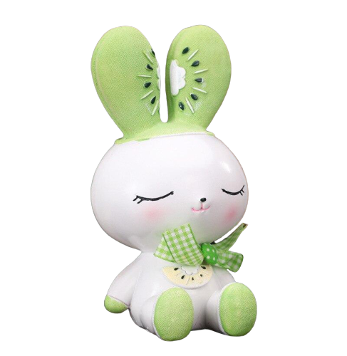 Tirelire lapin colorée