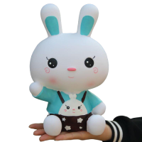 tirelire lapin vinyle