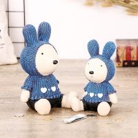 lapin tirelire déco