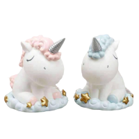 tirelire licorne rose