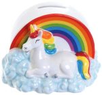 tirelire licorne arc-en-ciel