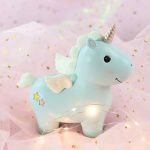 économies licorne bleu