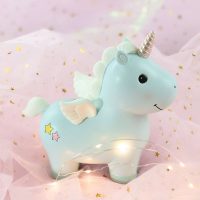 économies licorne bleu