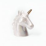 Tirelire licorne en céramique