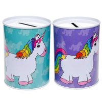 Tirelire Licorne Métallique