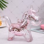 Tirelire Licorne Transparente