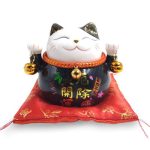 Tirelire Maneki-Neko en céramique