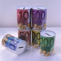 tirelire design euro