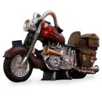 Tirelire motard design