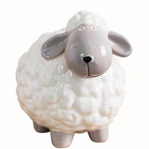 tirelire en céramique mouton