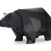 tirelire ours origami