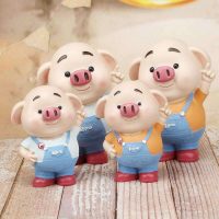 tirelire cochon rose