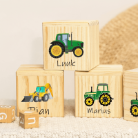 tirelire personnalisée garçon bois