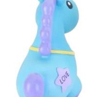 licorne bleue tirelire enchantée