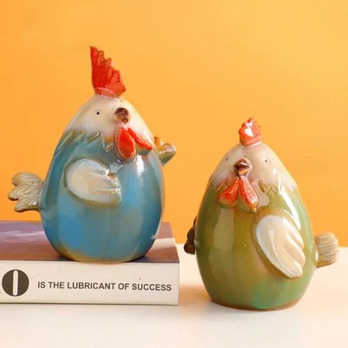tirelire poule céramique