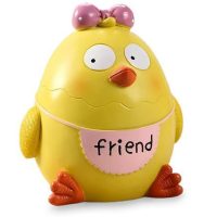 Tirelire Poussin jaune