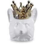 tirelire renard blanc