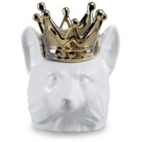 tirelire renard blanc