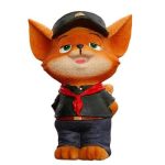 tirelire renard policier