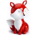 Tirelire Renard rouge