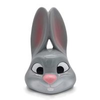tirelire tête de lapin céramique