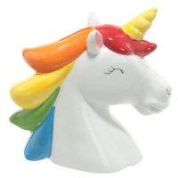 tirelire licorne colorée