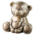 tirelire tigre en métal