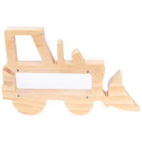 tirelire tracteur en bois