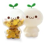 tirelire transparente élégante