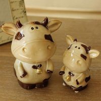 vache céramique tirelire