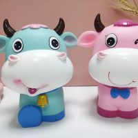 tirelire vache élégante